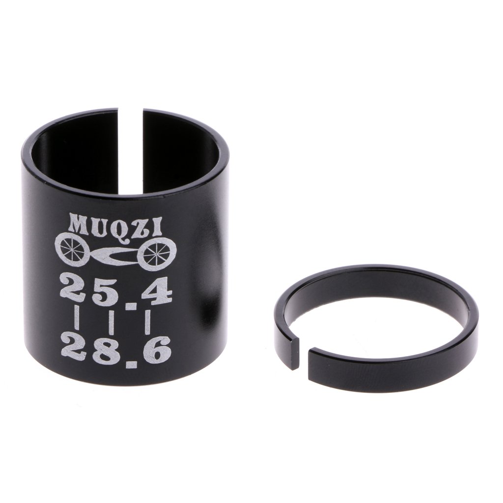 luosh Manubrio Manubrio Adattatore per Spessore Manubrio Bicicletta Anteriore Attacco Manubrio Riduttore di Spessore Anello variabile Set da 25,4 a 28,6 mm