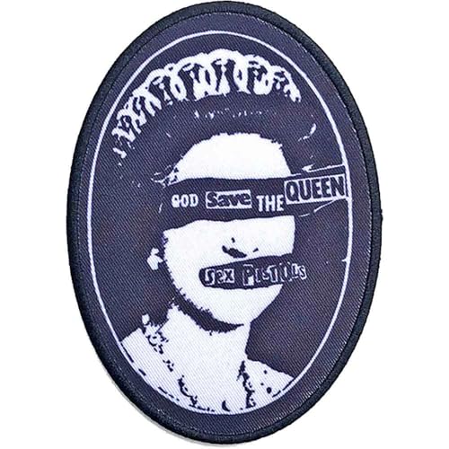 The Sex Pistols Patch God Save The Queen Band Logo Official Taglia unica