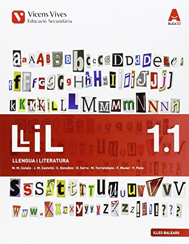 Portada de Llengua i Literatura 1º ESO. Llibre 1 i 2. Illes Balears