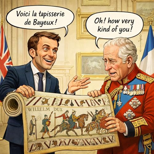 Pourquoi le pr&ecirc;t (loan) de la tapisserie de Bayeux &agrave; l&rsquo;Angleterre est-il si controvers&eacute; en France ? # Bataille d&rsquo;Hastings et Guillaume le Conqu&eacute;rant - DELF A2 / B1-Compr&eacute;hension orale