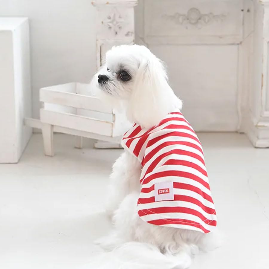 Amazon | EDWIN エドウィン ドッグシャツ タンクトップ ボーダー