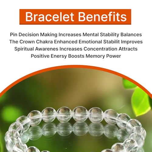 Image of Stone Bracelet for Men & Women | Natural Crystal for Wealth | Protection | Confidence & Success | Adjustable Healing Bracelet for Meditation | Reiki & Spiritual Energy
