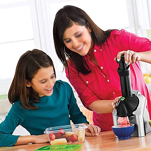 ZIAMOO Eismaschine für Zuhause, Elektrische Fruchteismaschine, Softeismaschine, Köstliche Eismaschine für Kinder… – Bild 4