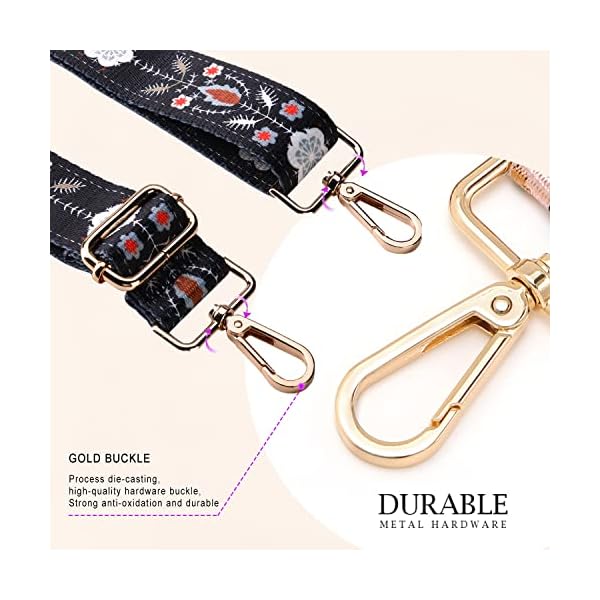 Purse Strap Replacement Crossbody Handbag Shoulder Strap Adjustable - Image 3