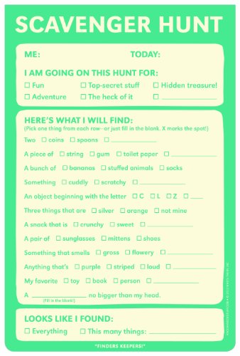 Knock Knock Scavenger Hunt Playtime Pad