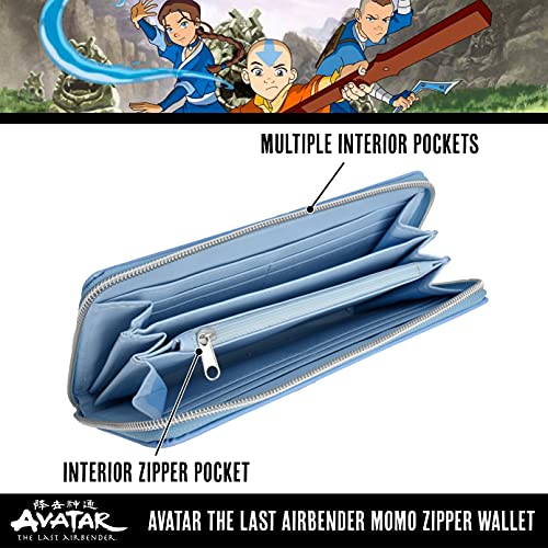 Concept One Avatar The Last Airbender Momo Peek-A-Boo Zipper Wallet, Blue4