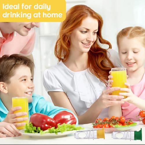 2 Pièces Presse Agrumes Citron Manuel,presse agrumes,Presse Agrume Orange Manuel,presse citronFruit Lemon Squeezer,presse agrumePour Utilisation Dans les Restaurants, Cuisines, Bars(vert – Image 5