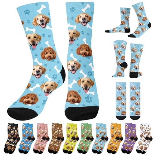 Sleeleece Socken Personalisiert Foto,Personalisierte Geschenke...