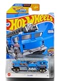 5 Alarm Truck Die-Cast Car 1:64 Scale Blue/Silver HW Metro 3/10