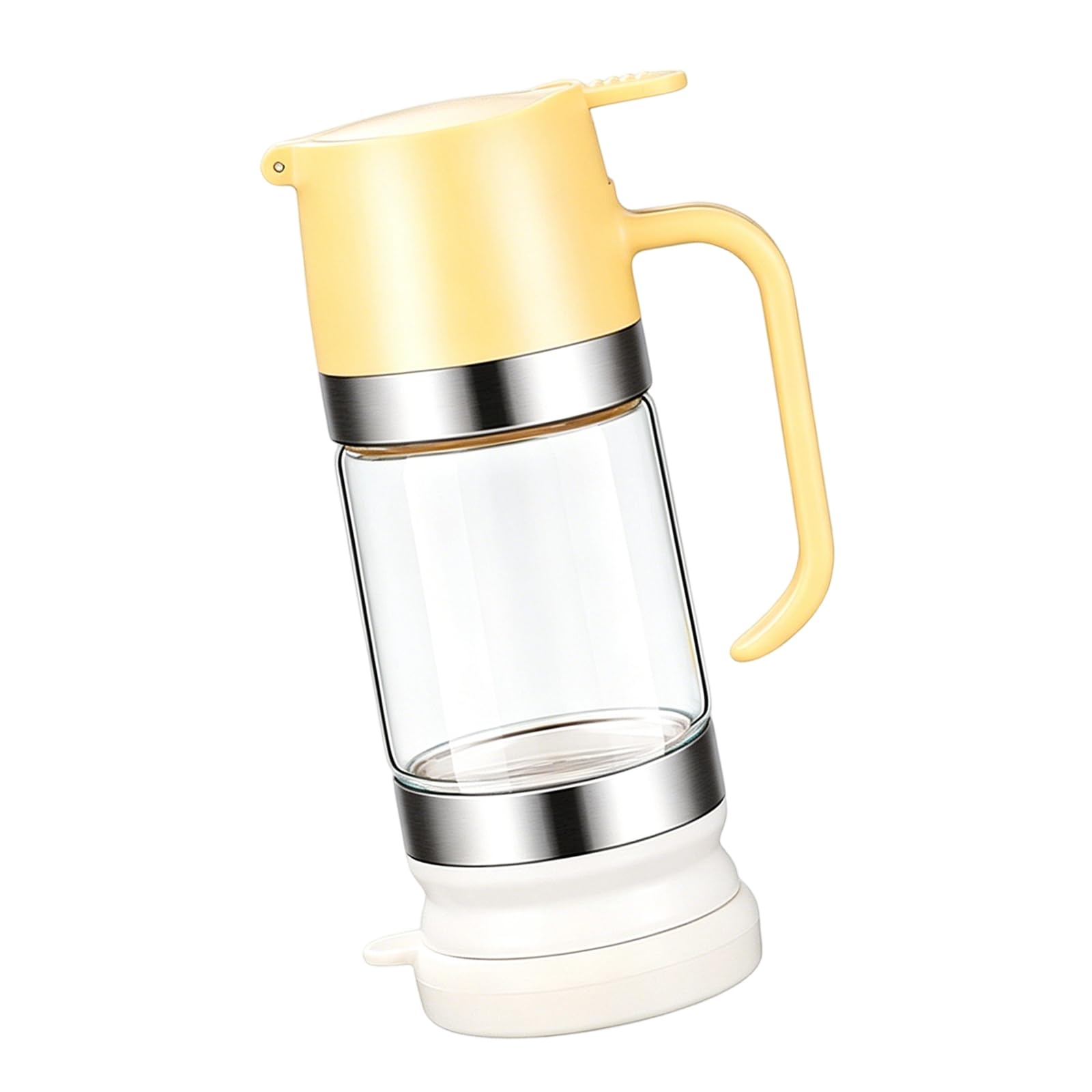 our fave Spill Resistant Sweetener Dispenser Bottle 350ml Clear Glass with Simple Press Button Ideal for Liquid Sweeteners Simple Fill Dear Container