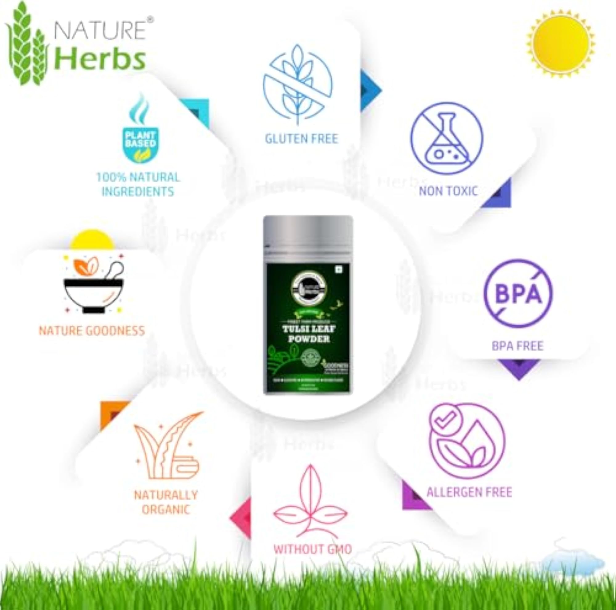 Nature Herbs Pure Leaf Powder, 800 Grams