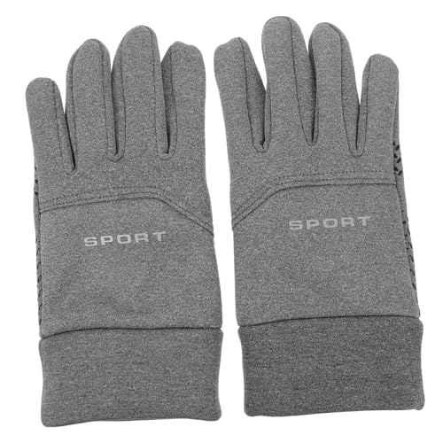 GOOHOCHY Men's Warm Gloves Riding Gloves Non-Slip Shockproof for Cold Weather Activities