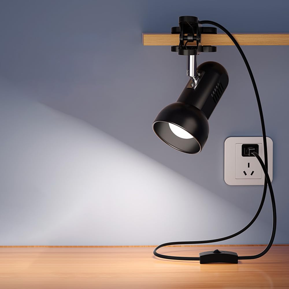 Amazon.co.jp: クリップライト E26デスクライト 電気スタンド クリップ