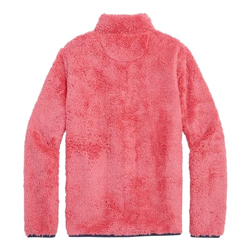 vineyard vines Girls' Teddy Fleece Snap Pullover2