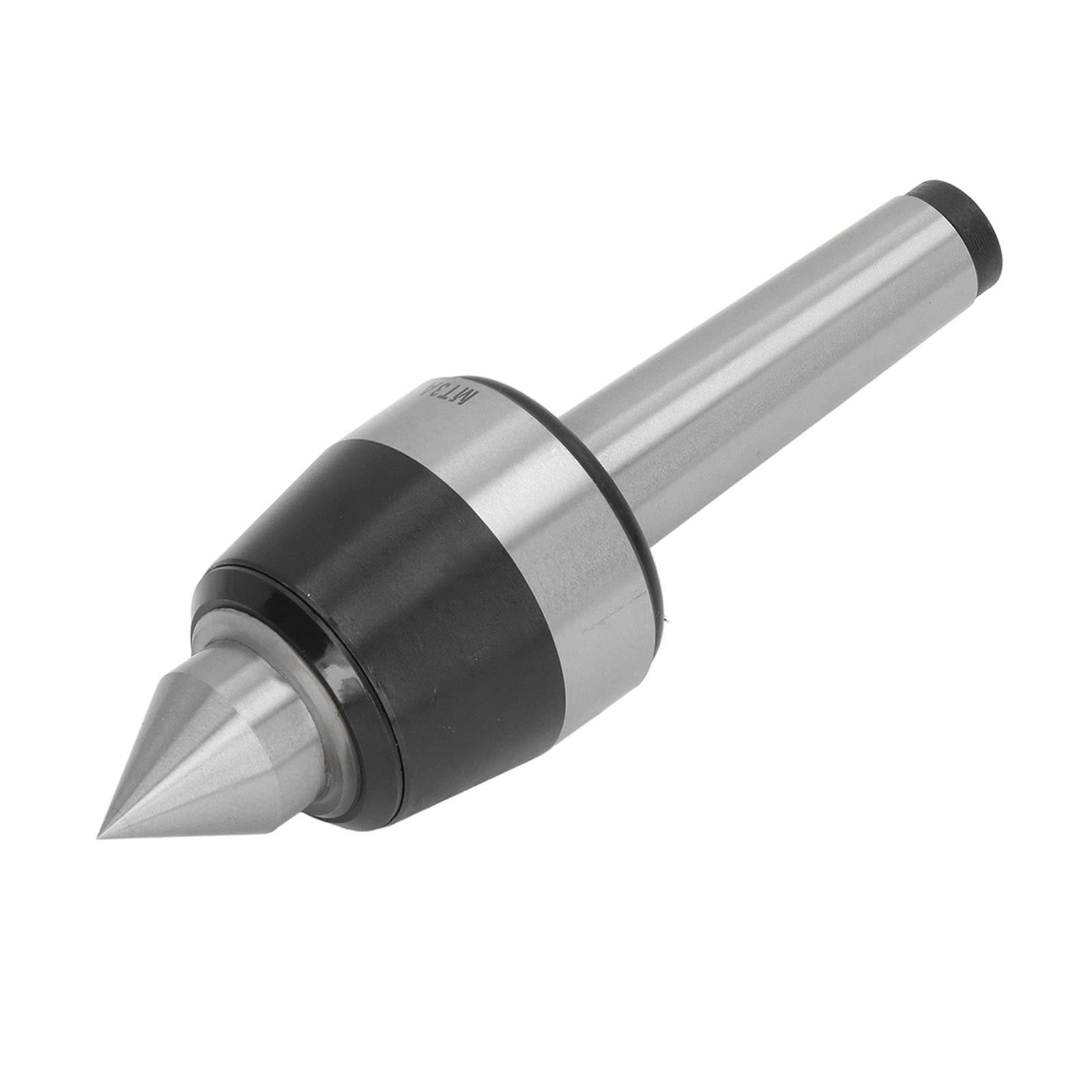 MT3A Live Center, High Speed 40CR Steel Shaft 3 Morse Taper Centres Carbide Tip Revolving for Lathe Accuracy