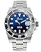 Price comparison product image Professional 30ATM 120 Clicks Genuine Ceramic Bezel Sapphire Glass Super Japan Blue Luminous Automatic Mechanical 316L Stainless Steel Mens Diver Watch