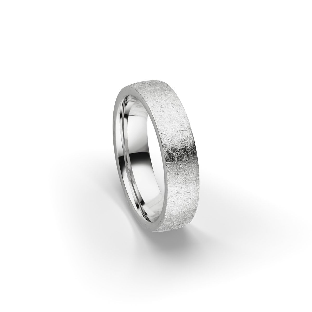 Kolibri Rings Paarpreis Silber Eheringe Eismatt Rhodiniert 15 Zirkonia Steine Trauringe Partnerringe Freundschaftsringe - Gratis Gravur und Etui