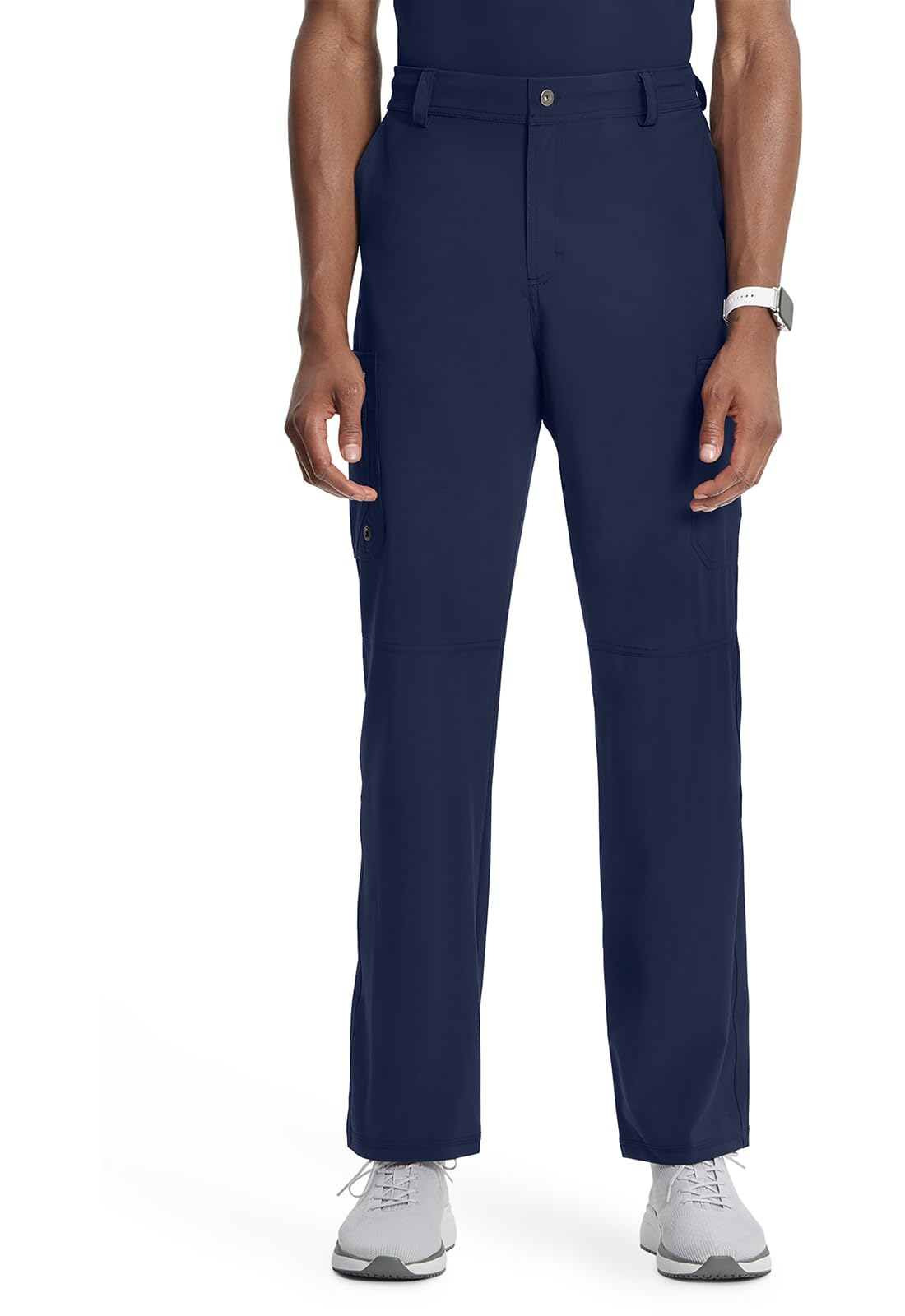 Cherokee Infinity Mens Scrub Pants Modern Fit 6 Pockets Tapered Leg with Drawstring - CK200A
