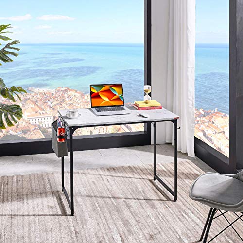 Mr Ironstone L-Shaped Desk 50.8" & Computer Desk 31" #TOP7