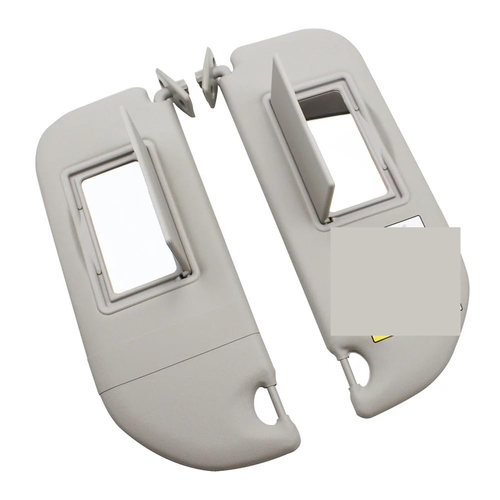 1PCS Für 301 für Citroen für Elysee 2014-2017 Grau sonnenblende Make-Up spiegel montage front sun block(Left Side)