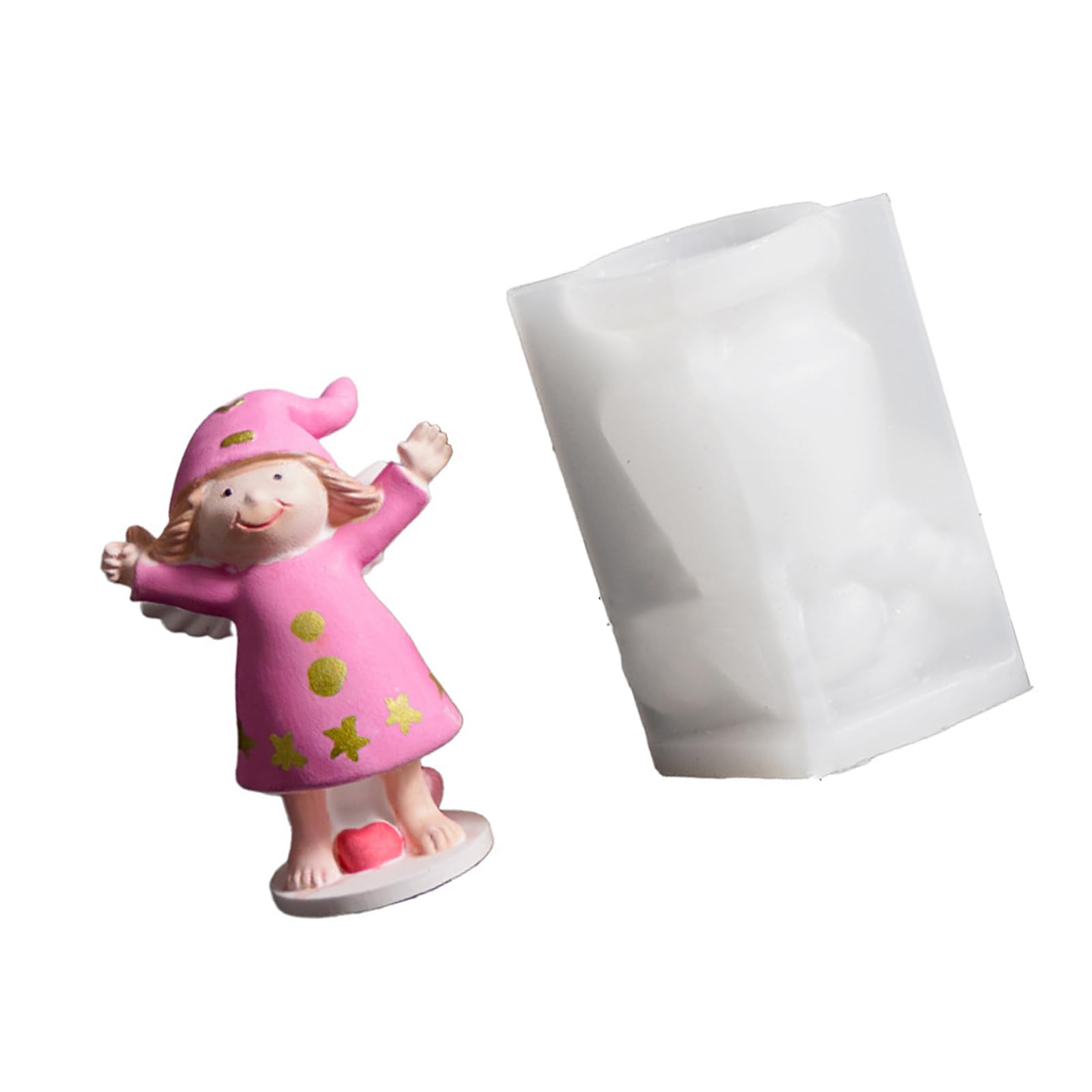 Msioytog Artistically Designs Silicone for Sleep Angel Crafting Safe and Sturdy for Multiple Use Food Grade Silicone