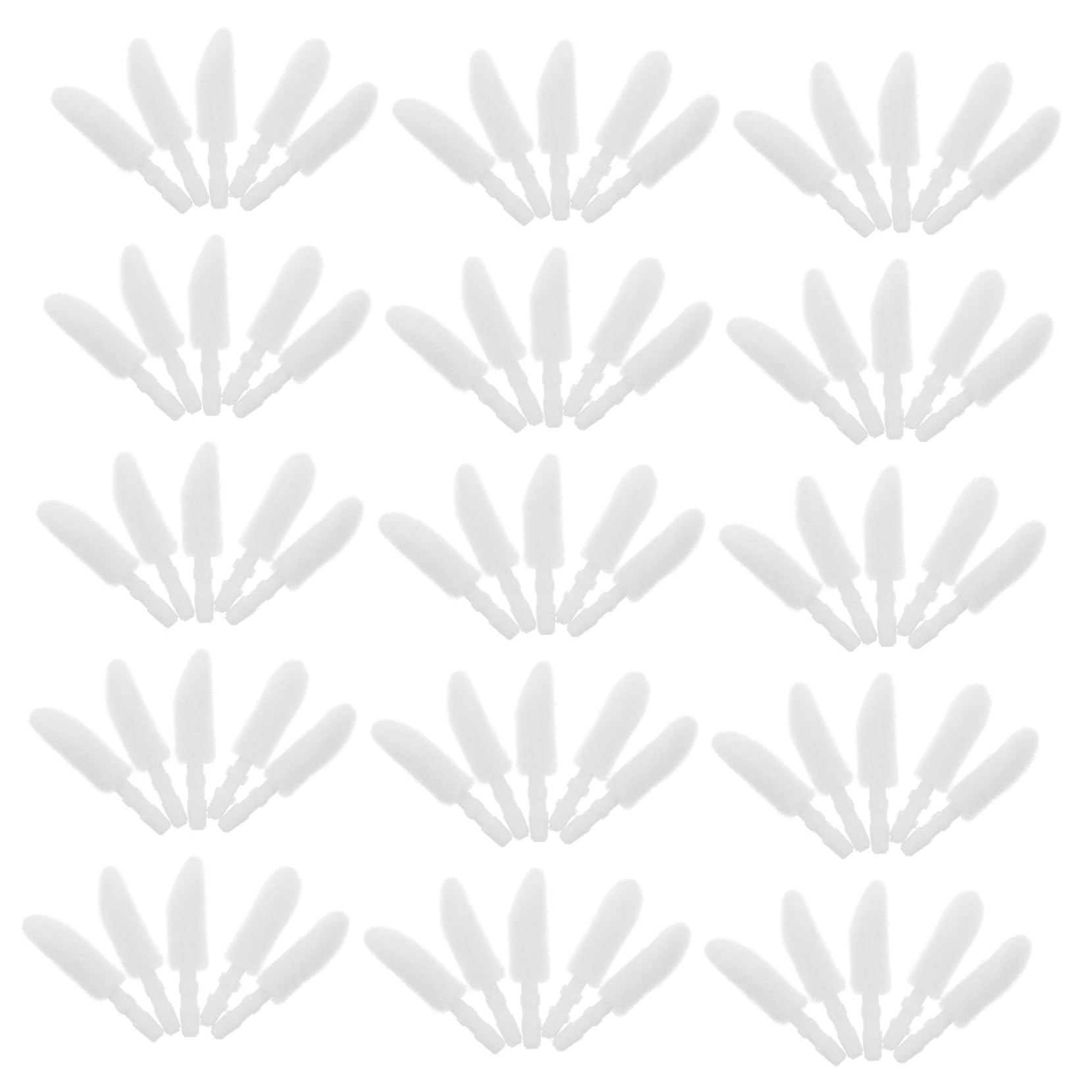 Ipetboom 300Pcs Lip Gloss Brush Replacement Heads Flocking Lipstick Applicators for Makeup Artists and Beginners Disposable Brush Heads for Salon and Home Use present for Women