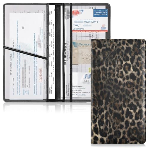 Organizador para auto Piel de Leopardo miniatura 6