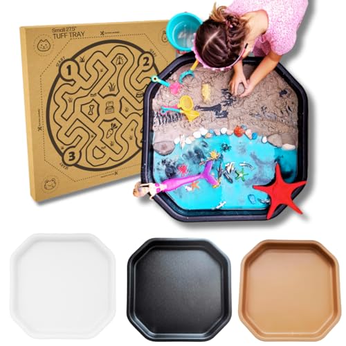 Learning Through PLAYtrays Tuff Tray 27.5' Small [Classic Black] –...