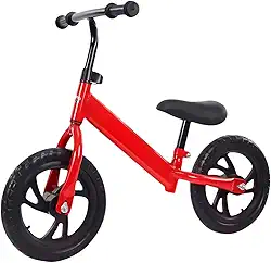 Bicicleta de Equilíbrio Wild Infantil Kidino - Sem Pedal, Balance Bike Estável e Segura +12 Meses – Desenvolve Coordenação Motora e Equilíbrio para Crianças