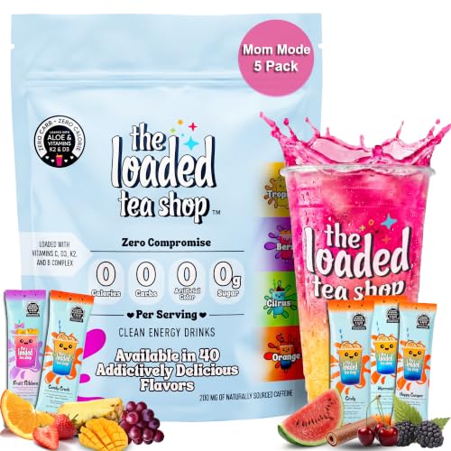 The Loaded Tea Shop Energy Drink Mix Sticks