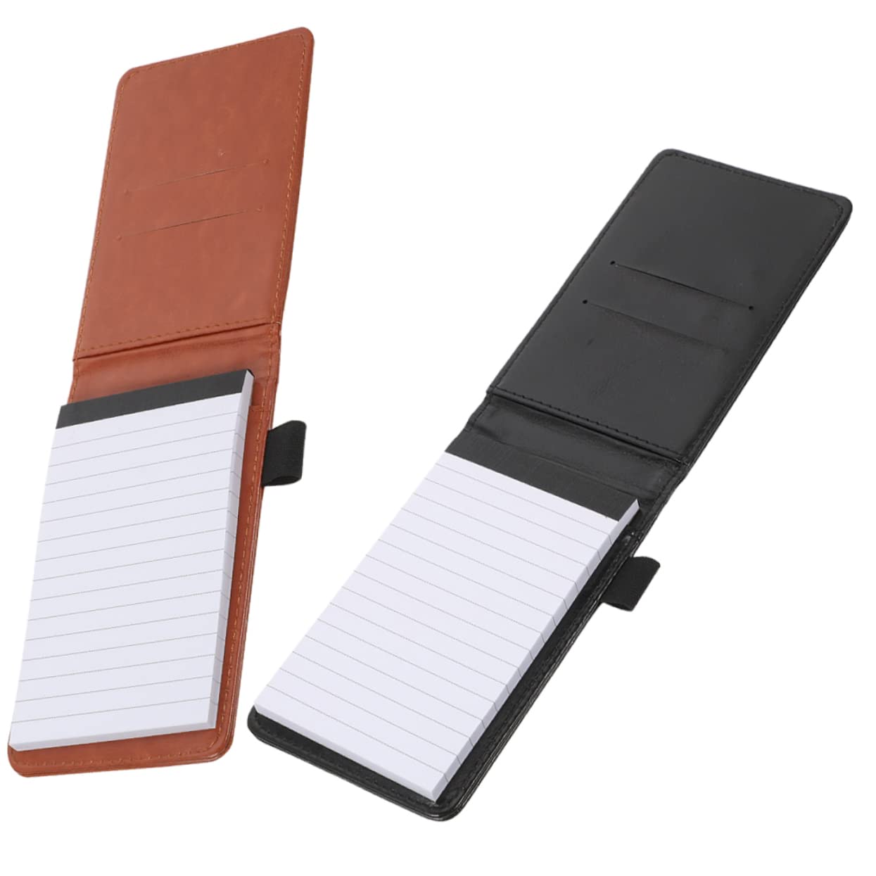 HOMSFOU 6stücke Lined Notepads Business Notebooks Pu Tragbare Notizblöcke Für Studenten Lehrer Und Dekorative Notizbücher