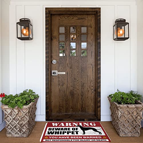 Tapis de porte d'extérieur grand format 65x90 cm antidérapant et grattant pour l'automne - 5
