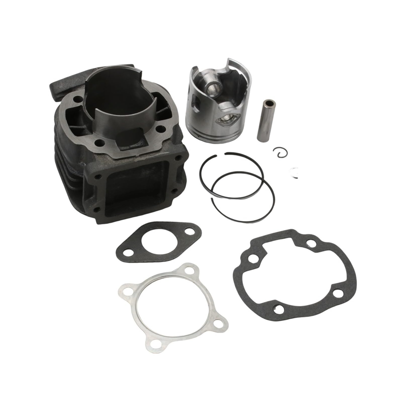 Kit cilindro e testa for scooter 70cc Big Bore for Pista 2 Scoop 50cc AC 47mm / 10mm Parti del motore a 2 tempi accessori per moto
