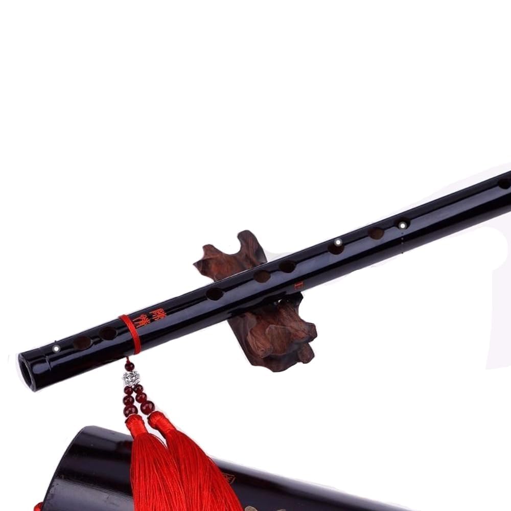 Wei Wuxian Flûte en bambou de style ancien pour cosplay Chen Qing pour débutant (flûte, 50 cm)