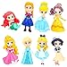Ksopsdey 8 PCS Adornos Para Tartas Princesa,coración Para Tartas Princesas Figuras,coración Para Tartas Cumpleaños, Figuras Princesas,Decoración Para Pasteles Suministros Para Fiestas