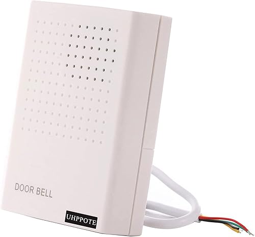 UHPPOTE Timbre de puerta con cable de 12VDC para sistema de control de acceso