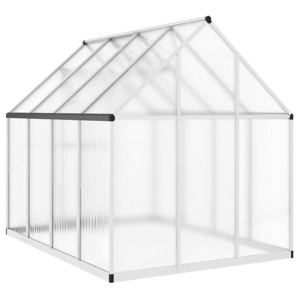 Gecheer Telaio Serra con Base Argento 224x169x195 cm in Alluminio