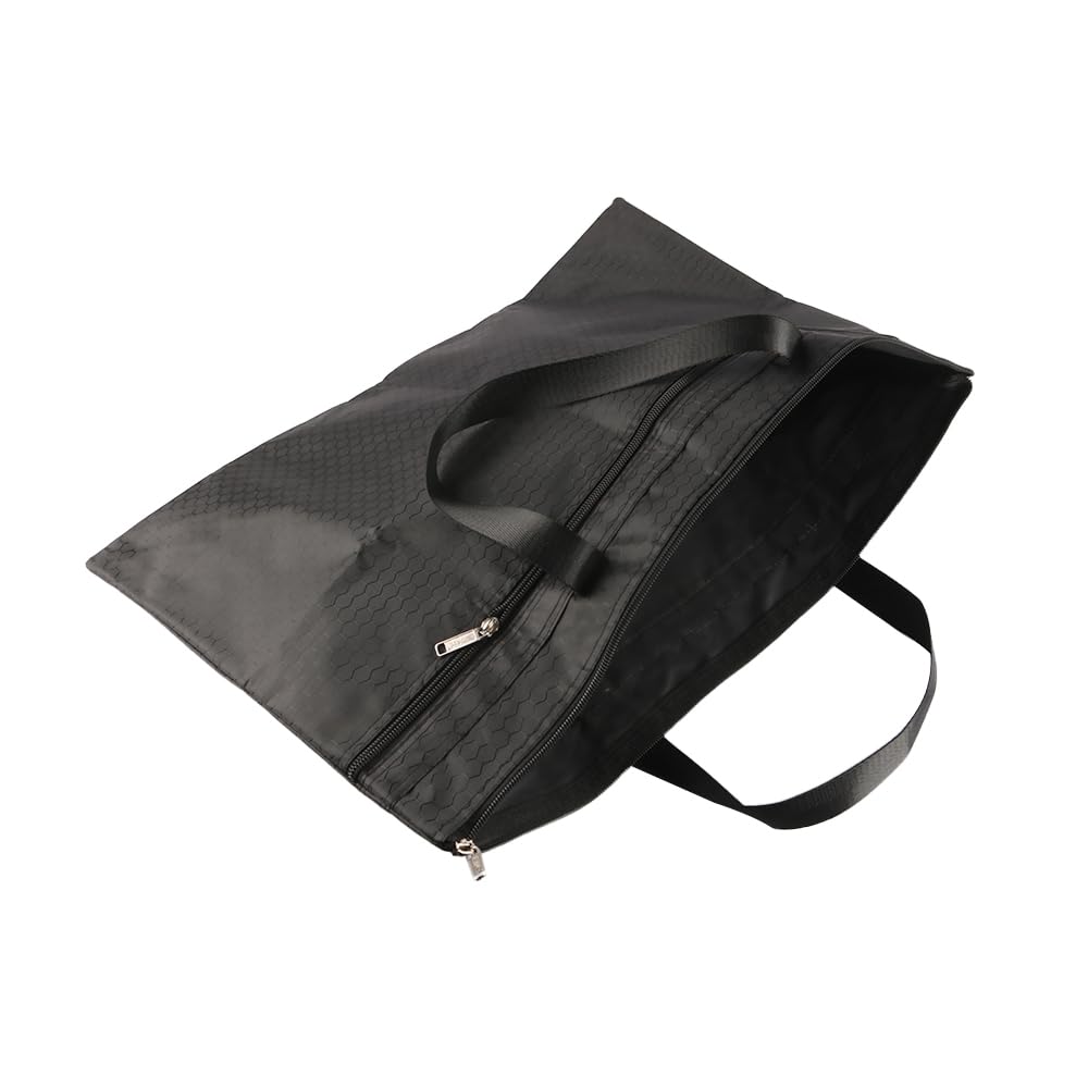 Sarini A3 Portable Document Bag Zippered A3 Oxford Fabric Waterproof Sketch Art Storage Bag for Office School Use Business Travel Folder Organizer - Image 3