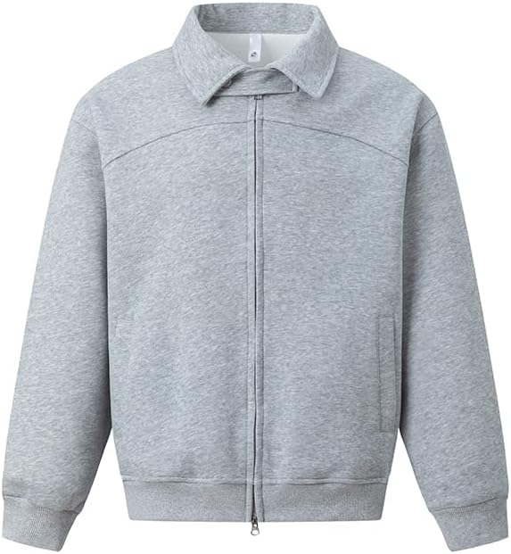 American-style Vintage Turtleneck Jacket, Casual, Versatile, loose-fitting, high-end, couple's style, Trendy