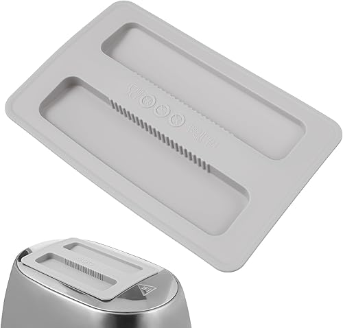 UPKOCH Tapa de tostadora de silicona para tostadora de 2 rebanadas, cubierta para máquina de pan, cubierta para máquina de pan, accesorios para