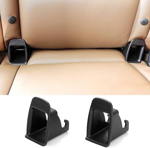 Miniatura 2 de Shkalacar ISOFIX - Guía de cierre de cinturón de interfaz, 2 piezas de hebilla de interfaz ISOFIX para asiento de automóvil, conector de soporte