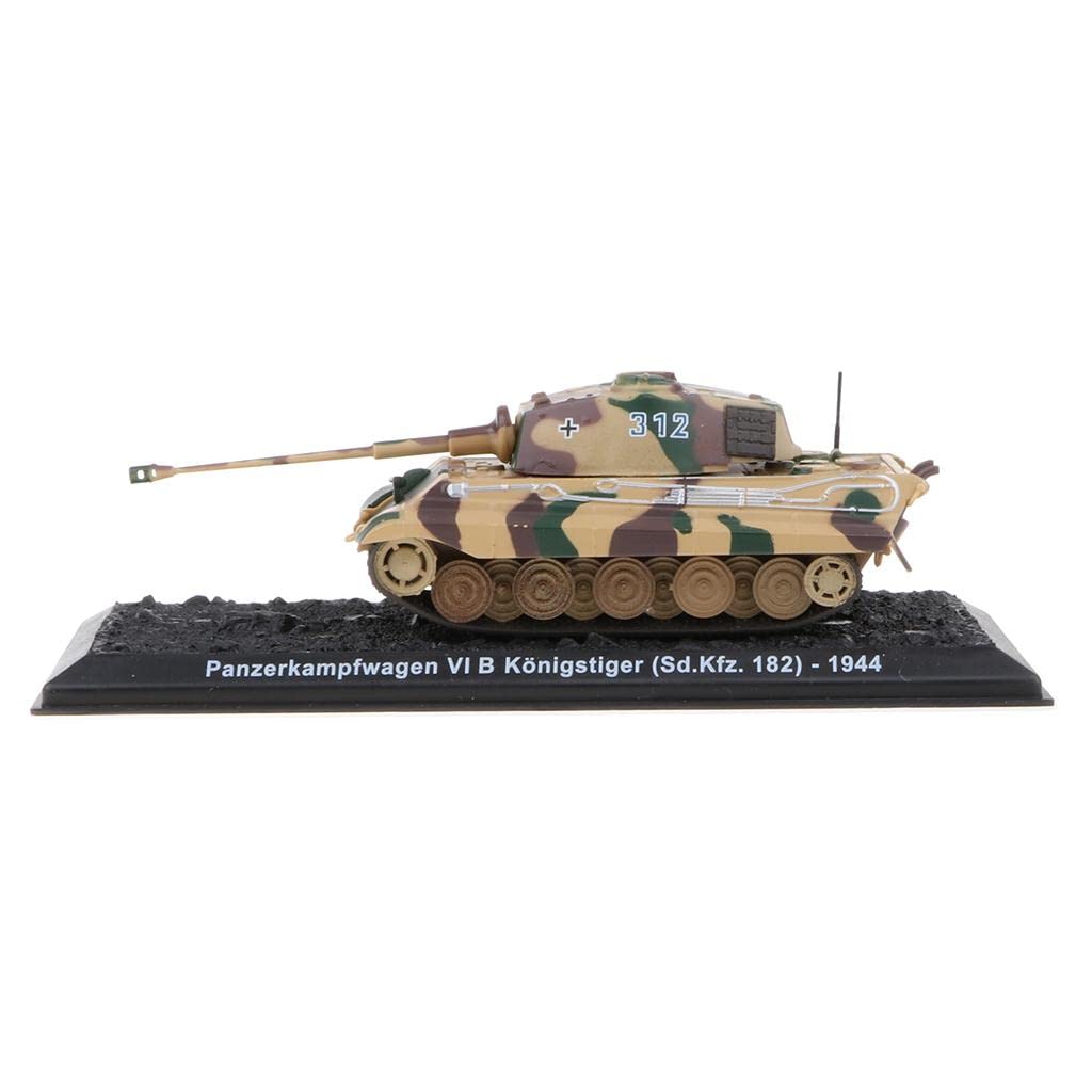 Enakshi 1/72 Scale German Tiger Battle Tank WWII Army Vehicle Model Kids Toy Gift|Toys & Hobbies | Diecast & Toy Vehicles | Tanks & Military Vehicles