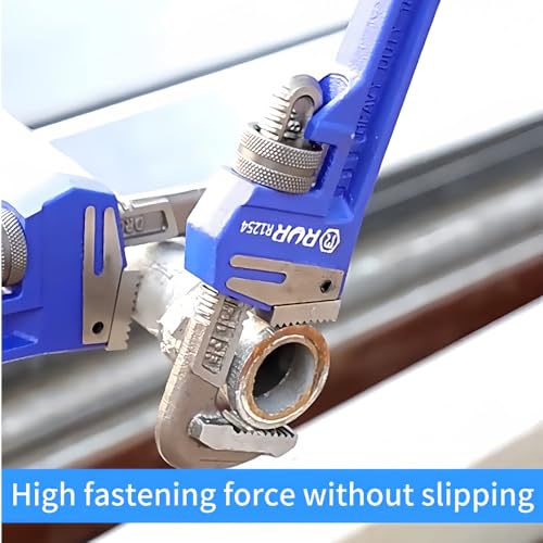 Image of 24 Inch Pipe Wrench | Plumbers Wrench, Heavy Duty Plumbing Tools | Forged from High Carbon Steel | Suitable for Water Pipes, Plumbing, Fire Protection Pipe Tools