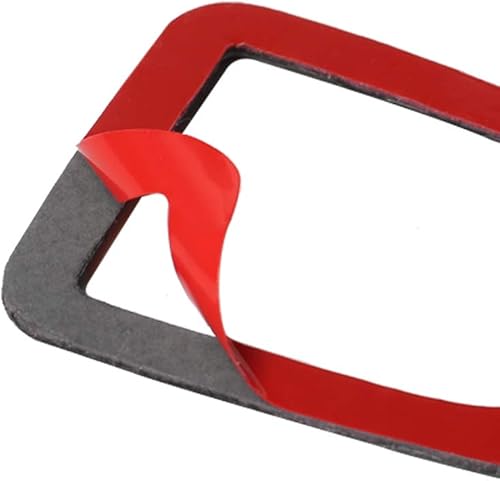 Miniatura 7 de NVCNX Real Premium - Adhesivo de fibra de carbono compatible con Ford Mustang GT Shelby 2010-2014 2011 2012 2013 para puerta de automóvil, color