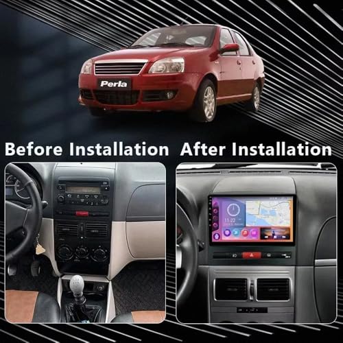 Radio Coche 2 DIN para Ford Transit que Elimina Cables con Android Auto 2