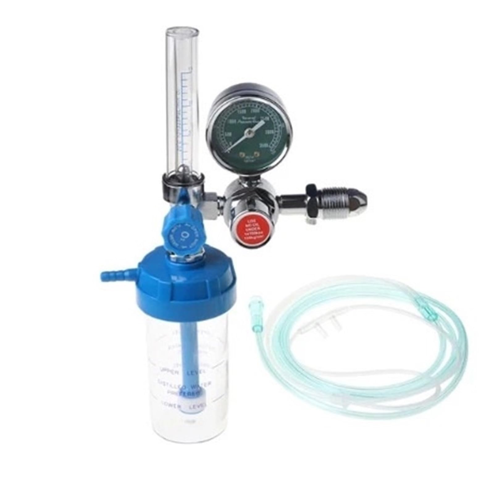 Manometr, regulator ciśnienia tlenu, inhalator, gwint żeński G5/8, reduktor ciśnienia, manometr, miernik przepływu, regulator gazu