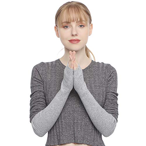 Cashmere Blended Arm Warmers for Women