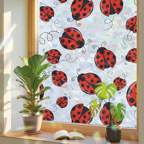 Película Decorativa para Ventanas Efecto Vidrio Teñido 19.6x39.3 miniatura 1
