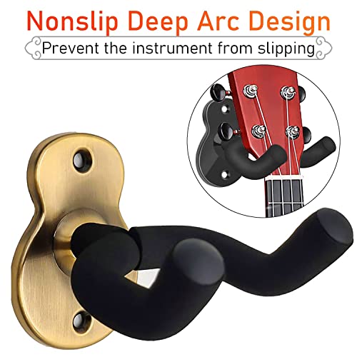 DOMI PRO Lot de 2 supports muraux pour guitare acoustique, Support Guitare, guitare avec éponge de protection… - Les Beatles, Paul McCartney, John Lennon, RIngo Starr, George Harrison DOMI PRO Lot de 2 supports muraux pour guitare acoustique, Support Guitare, guitare avec éponge de protection… – Image 7