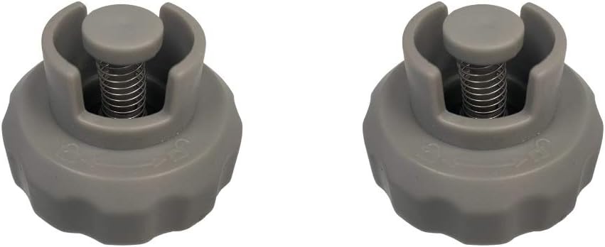 SALAV 2-Piece Replacement Water Tank Cap Garment Steamer Models GS06-DJ Blue, GS06-DJ Blush, GS24-BJ White, GS45-DJ Orange, GS45-DJ Silver